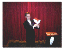 David Sandy at the Magic Castle