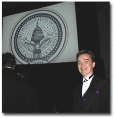 David Sandy at the Magic Castle